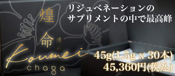 リジュベネーション　リテチャーガ茶　2個セット　製法特許　第2526185号